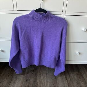 &Other Stories wool blend Women's Purple Lavender Sweater XS